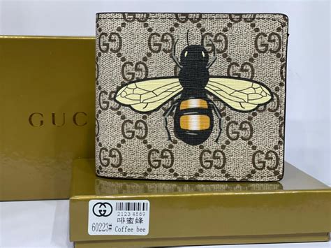 gucci bumble bee wallet|gucci bee wallet review.